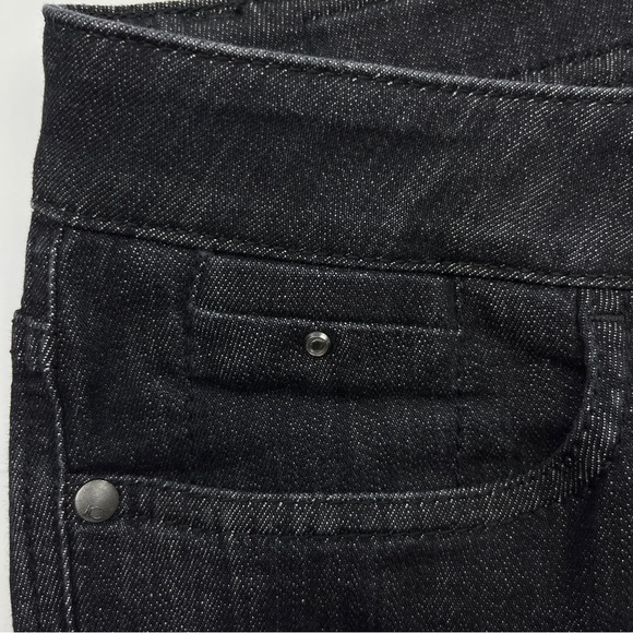 Luisa Cerano⎮Bootcut Jeans⎮Black Stretch⎮Size 8⎮Like-New - Picture 8 of 17